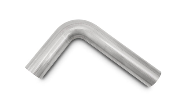 Vibrant 90 Degree Mandrel Bend 1.875in OD x 4in CLR 304 Stainless Steel Tubing - 18694 by Vibrant - front view