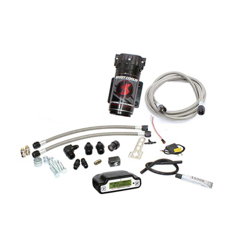 Snow Performance Stg 3 Boost Cooler DI 2D MAP Prog. Water Injection Kit (SS Brded Line/4AN) w/o Tank - SNO-320-BRD-T by Snow 