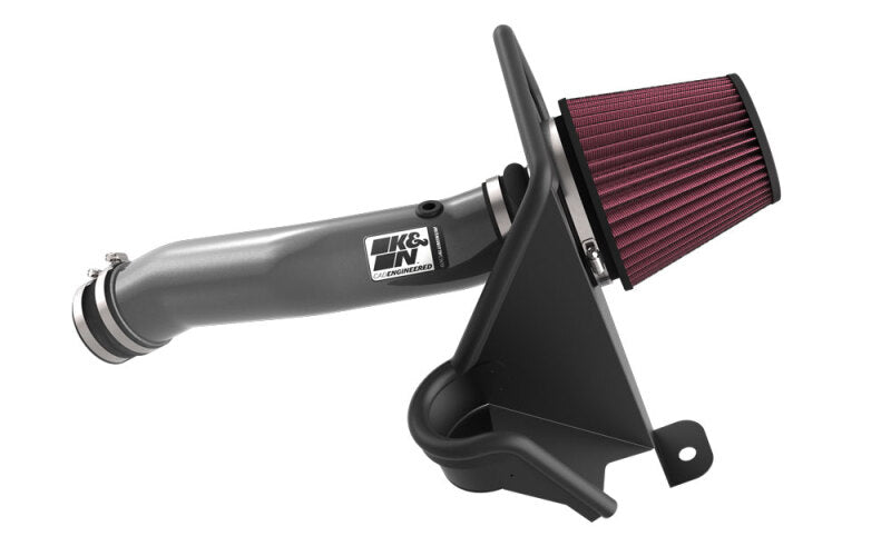 K&N 22-24 Jeep Grand Cherokee L/WL 3.6L V6 Performance Air Intake System - 77-1587KC for 2021-2025 Jeep Grand Cherokee L - fr