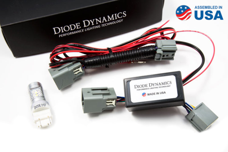 Diode Dynamics 15-23 Ford Mustang 4th Brake Light - DD3017 for 2015-2023 Ford Mustang - front view