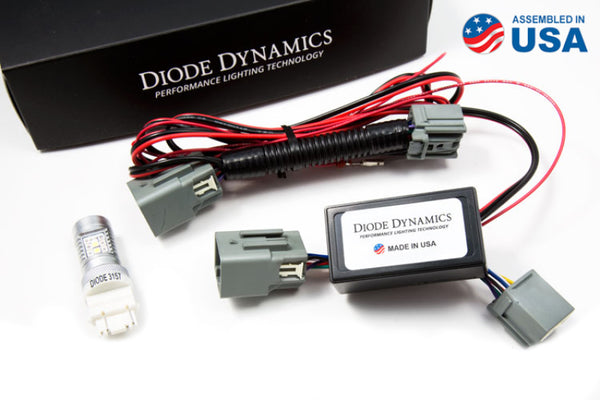 Diode Dynamics 15-23 Ford Mustang 4th Brake Light - DD3017 for 2015-2023 Ford Mustang - front view