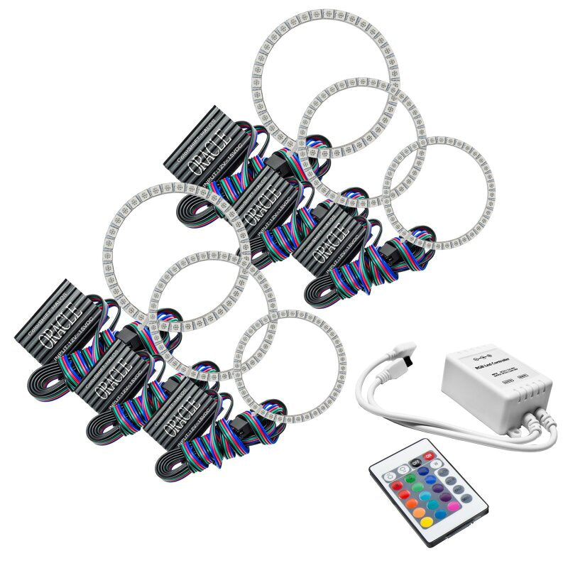 Oracle Infiniti M35 06-08 Halo Kit - ColorSHIFT w/ Simple Controller SEE WARRANTY - 2328-504