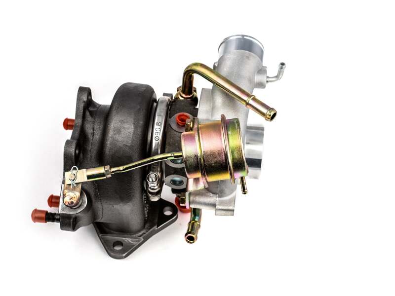Forced Performance Subaru STi/WRX Blue Turbo 84mm Black Housing External WG w/Oil Line (D/S Only) - 2025074-0502010
