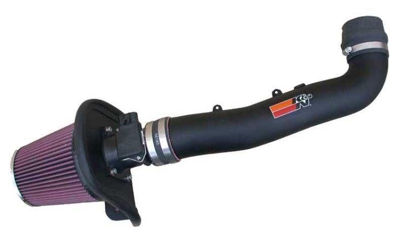 K&N 01-03 Ford Ranger / Mazda B2300 L4-2.3L DOHC Performance Intake Kit - 57-2552 for 2001-2003 Ford Ranger - front view