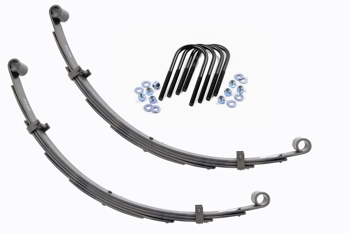 Rear Leaf Springs | 4&quot; Lift | Pair | Toyota Land Cruiser FJ40 4WD (1964-1980)