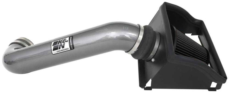 K&N 21-23 Ford F-150 5.0L V8 Performance Air Intake System - 30-2616KC for 2021-2025 Ford F 150 - front view