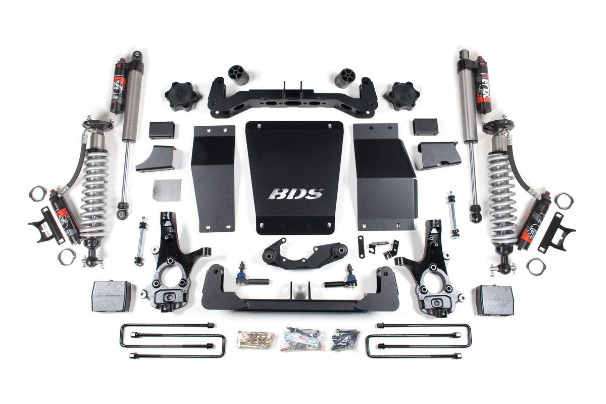 BDS Suspension 6 Inch Lift Kit | FOX 2.5 Performance Elite Coilover | Chevy Silverado or GMC Sierra 1500 (14-18) 4WD - 710F