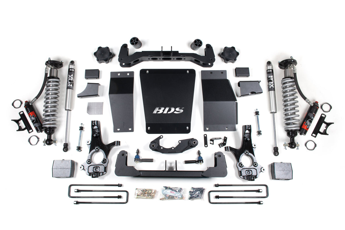 BDS Suspension 6 Inch Lift Kit | FOX 2.5 Performance Elite Coilover | Chevy Silverado or GMC Sierra 1500 (14-18) 4WD - 710F