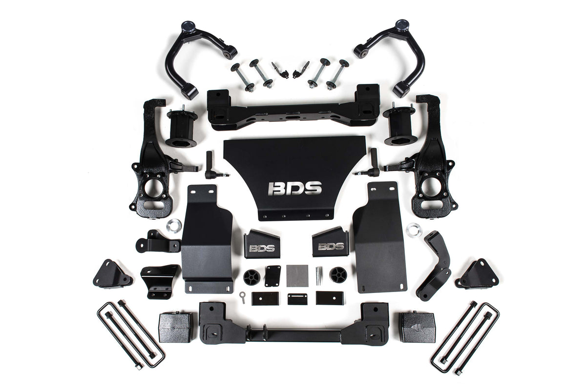 BDS Suspension 6 Inch Lift Kit ; | Chevy Silverado 1500 (2007-2013) | GMC Sierra 1500 (2007-2013) - 176H