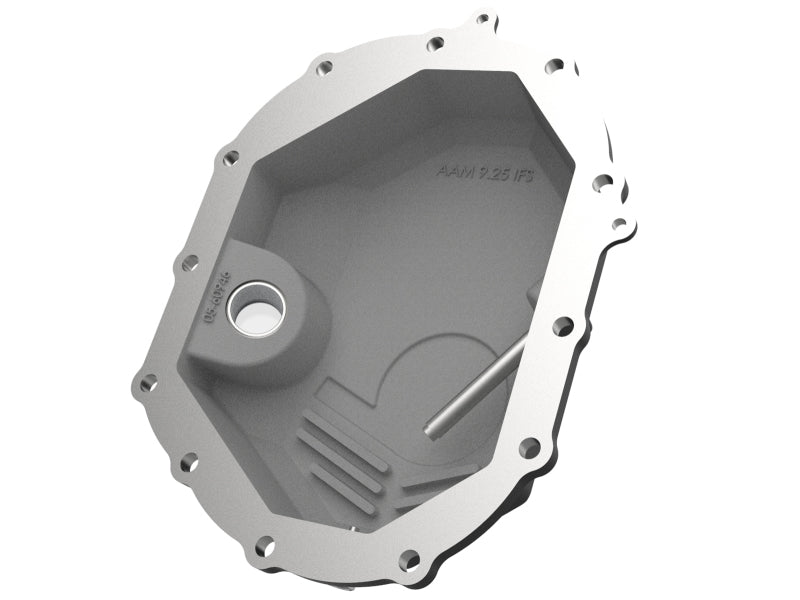 AFE Power 11-18 GM 2500-3500 AAM 9.25 Axle Front Diff Cover Black Machined w/ 2 Qts 75w90 Oil - 46-71051B