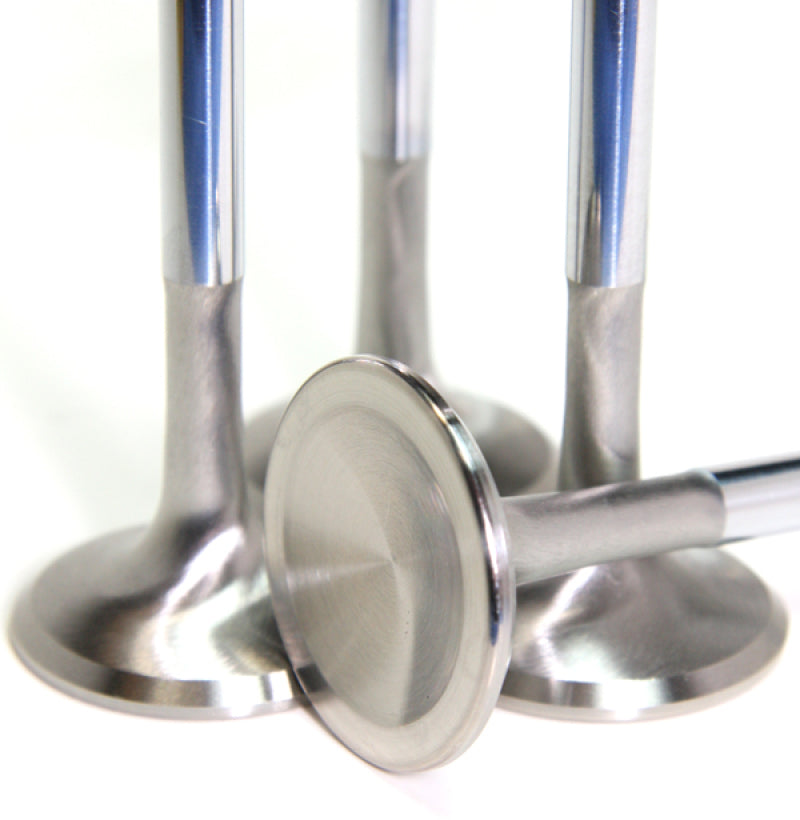 GSC P-D EJ series EJ205/EJ207/EJ257 Chrome Polished Super Alloy Exhaust Valve-33mm Head(+1mm)-SET 8 - 2017-8