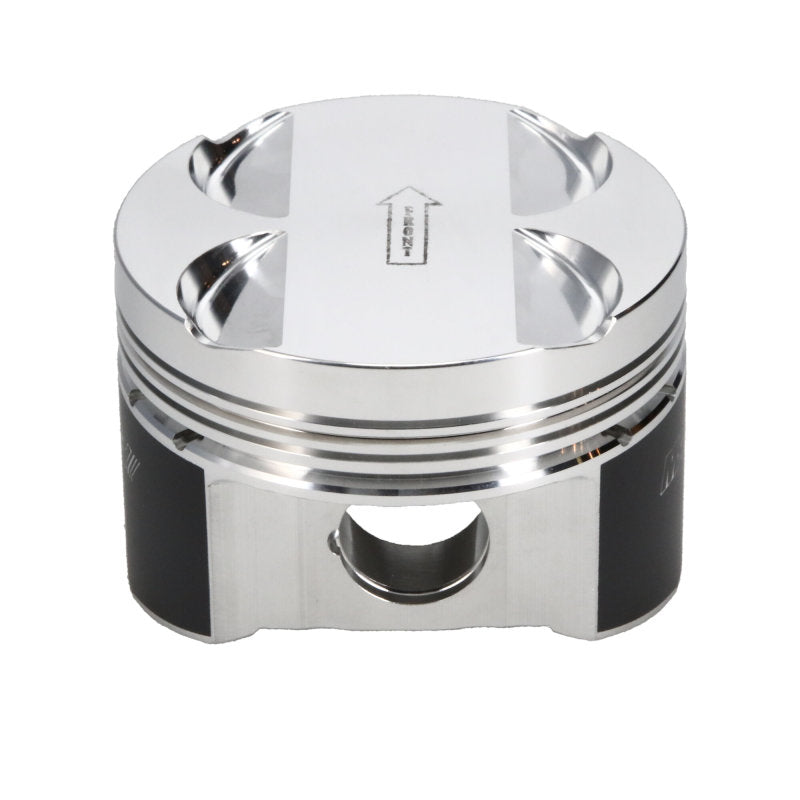 Manley 16+ Nissan VR30DDTT 86mm Bore 10:1 CR -3.5cc Dome Flat Top E/D Piston w/ Rings (SINGLE) - 642EGR1-1