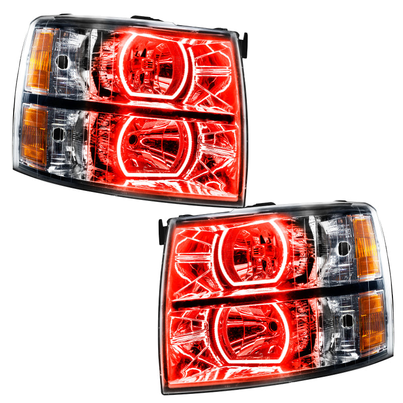 Oracle 07-13 Chevrolet Silverado SMD HL - Square - ColorSHIFT w/ BC1 Controller SEE WARRANTY - 8188-335