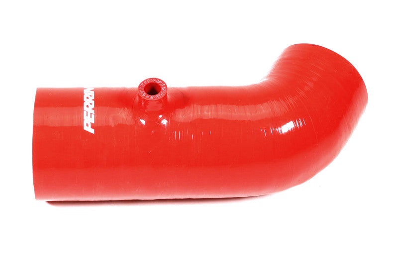Perrin 22-23 Subaru BRZ/Toyota GR86 Silicone Inlet Hose (3in. ID / SS Wire) - Red - PSP-INT-432RD