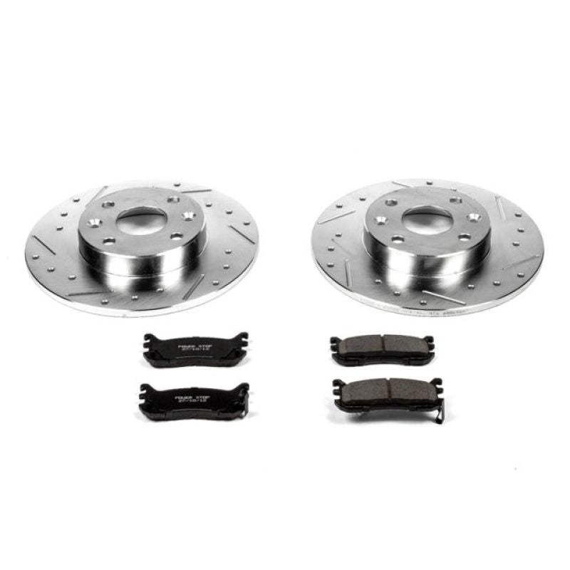Power Stop 97-03 Ford Escort Rear Z23 Evolution Sport Brake Kit - K772