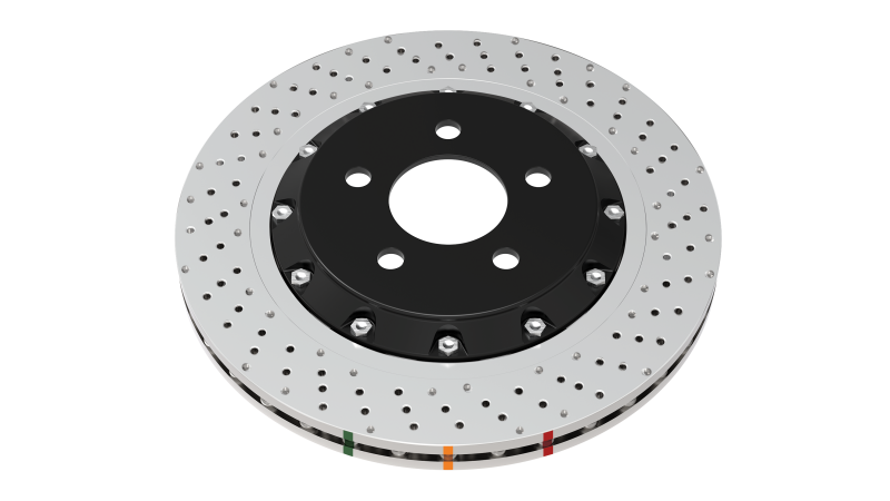 DBA 2022 Audi RS3 T3 5000 Series Drilled & Slotted Front Rotor Ring - DBA52844.1XD