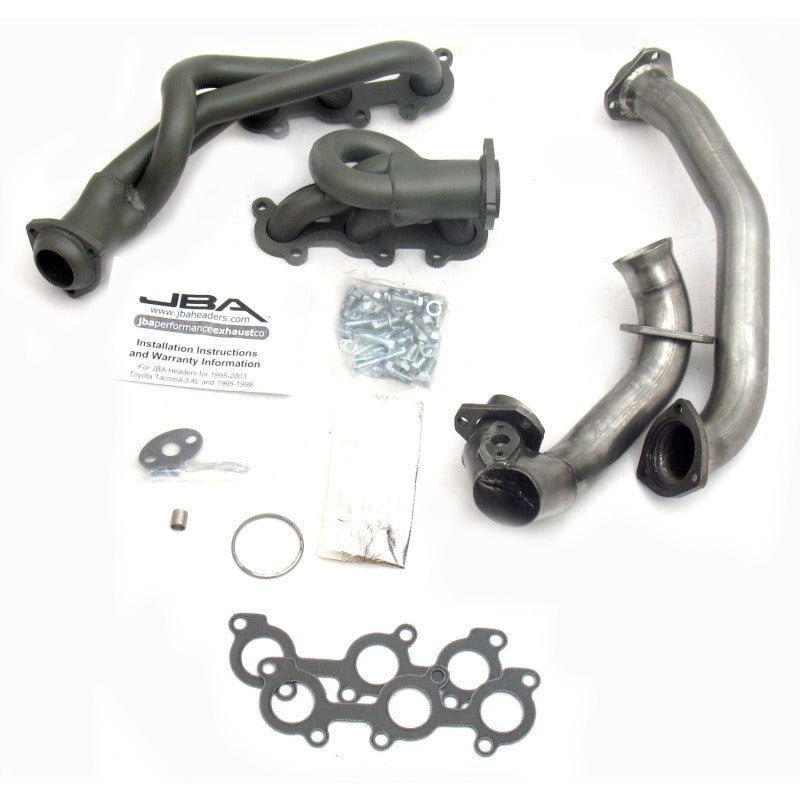 JBA 01-04 Toyota 3.4L V6 w/o EGR 1-1/2in Primary Ti Ctd Cat4Ward Header - 2032SJT