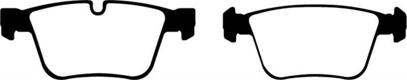 EBC 07-11 Mercedes-Benz CL63 AMG 6.2 Yellowstuff Rear Brake Pads - DP41942R