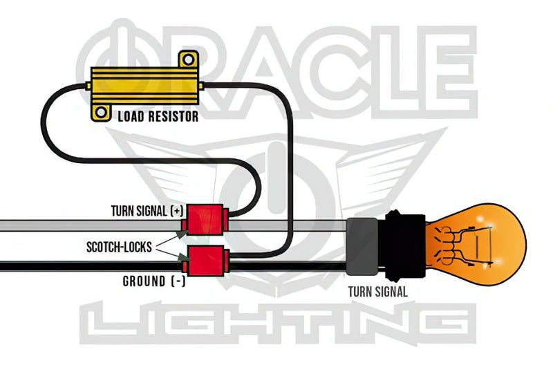 Oracle 3157 Switchback + Load Equalizer Kit - Amber/White SEE WARRANTY - 4830-005
