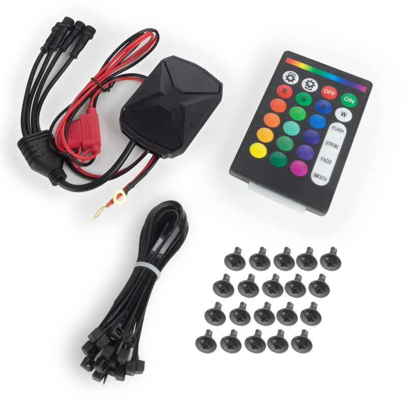 ORACLE Lighting LED Illuminated Wheel Rings 16.5in PLASMA ColorSHIFT w/BC2 Bluetooth Controller - 4238-BC2