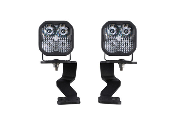Diode Dynamics 2022 Toyota Tundra SS3 Pro Stage Series Ditch Light Kit - White Combo - DD7395 for 2022-2025 Toyota Tundra - f