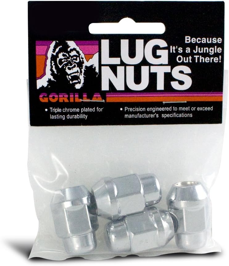 Gorilla Automotive - Bulge Lug 3/4" 14-1.50 CHR Bag - 41147B
