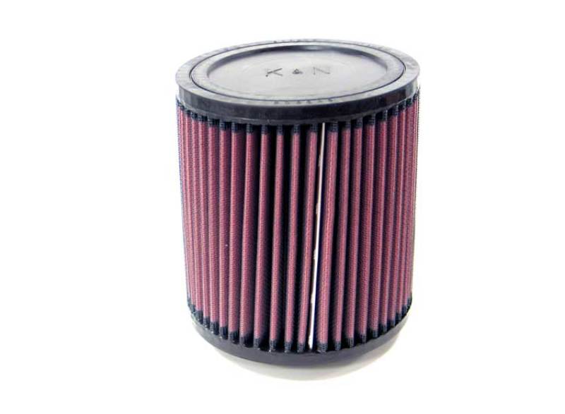K&N Filter Universal Rubber Filter 2-7/16in O/S Flange x 5-1/2in OD x 6in Height - RU-1000 by K&N Engineering - front view