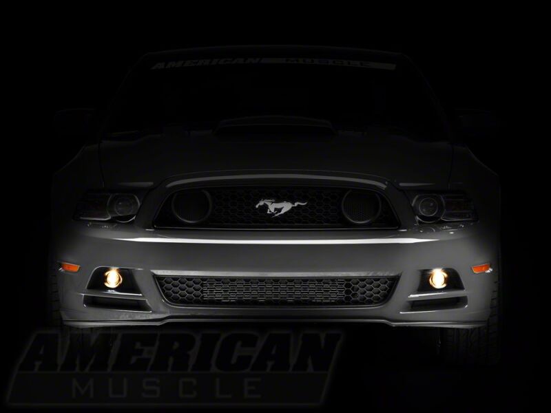 Raxiom 13-14 Ford Mustang V6 Lower Valance Fog Lights - 68127 - close-up view 6