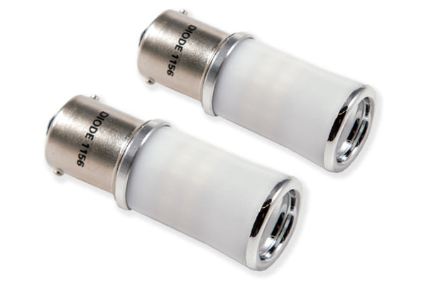 Diode Dynamics 1156 LED Bulb HP48 LED - Red (Pair) - DD0005P for 2000-2015 Volkswagen Beetle - front view