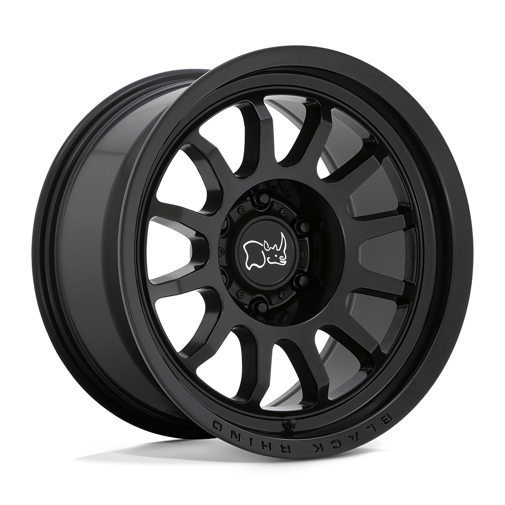 Black Rhino Hard Alloys Rapid 20X9 6X139.7 +12MM Matte Black