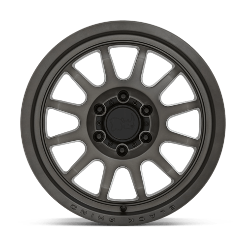 Black Rhino Hard Alloys Rapid 20X9.5 6X139.7 -18MM Matte Brushed Gunmetal