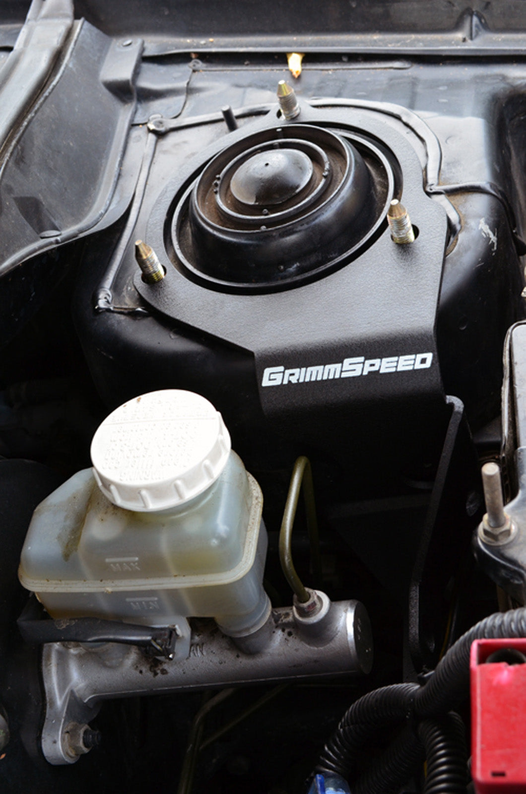 GrimmSpeed Mitsubishi Evo 8/9 Master Cylinder Brace - GRM091019