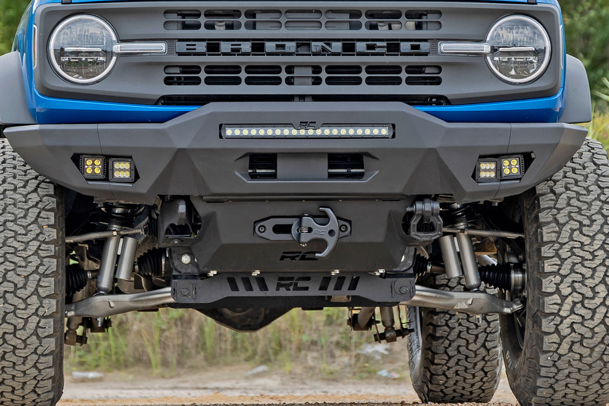 Hidden Winch Mount | 12000S | Ford Bronco 4WD (2021-2024)