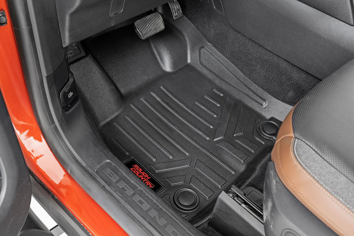Floor Mats | FR &amp; RR | Ford Bronco Sport 4WD (2021-2024)