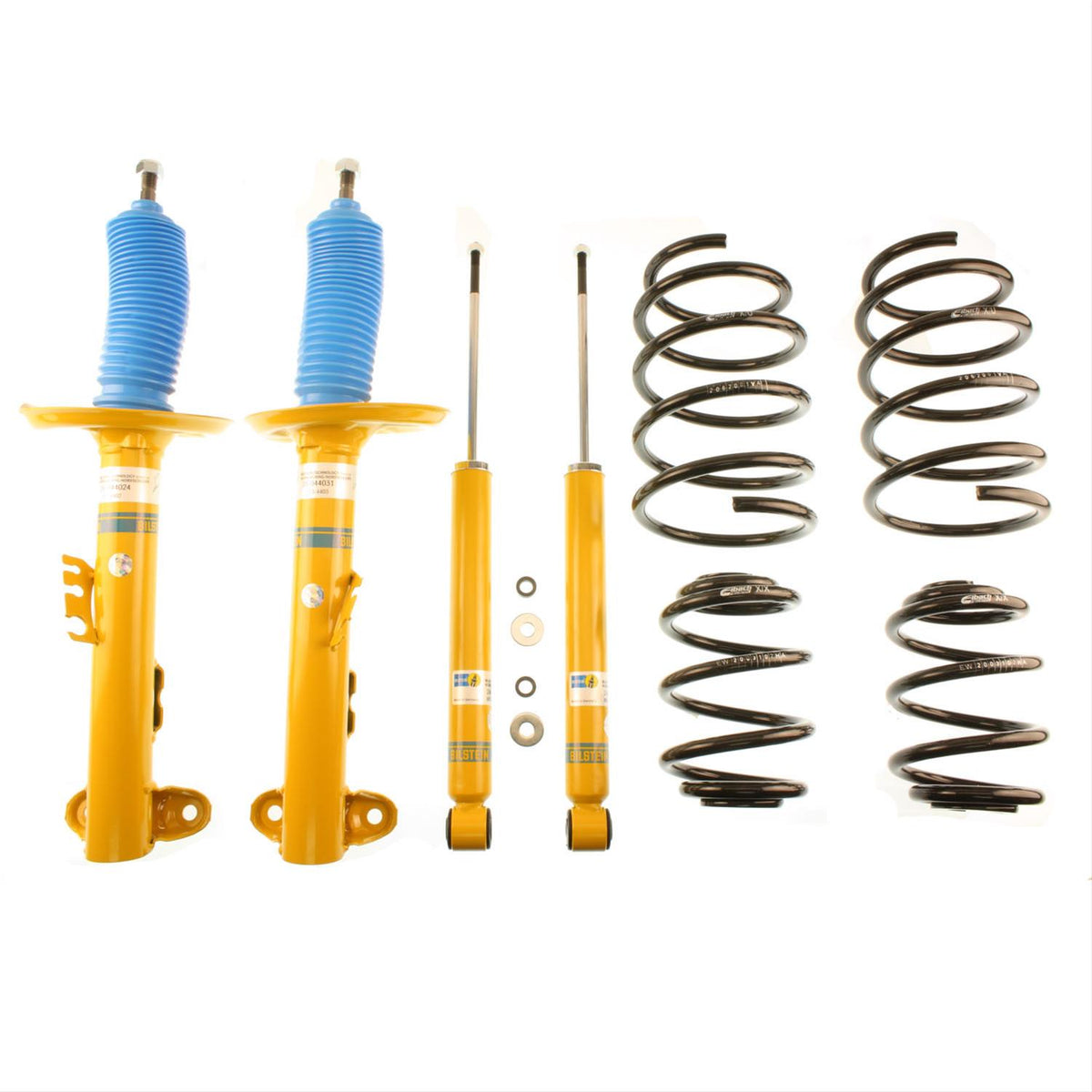 Bilstein B12 2000 Audi TT Base Coupe Front and Rear Suspension Kit - 46-189592