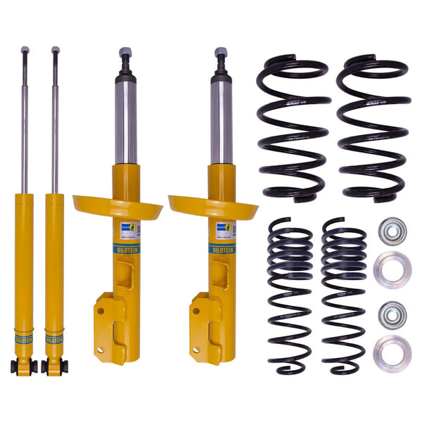 Bilstein B12 2010 Volkswagen Golf TDI Hatchback Front and Rear Suspension Kit - 46-184498 for 2010-2014 Volkswagen Golf - fro