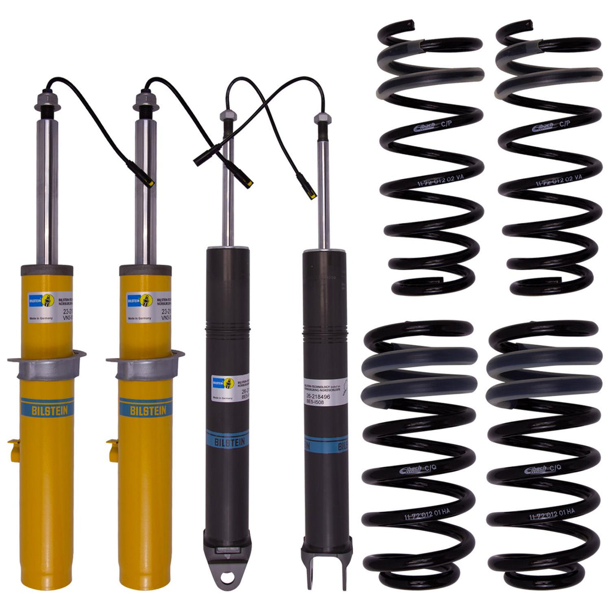 Bilstein 13-17 Porsche 911 Carrera 3.4L/3.8L Front and Rear B12 Pro-Kit Suspension Kit - 46-258908