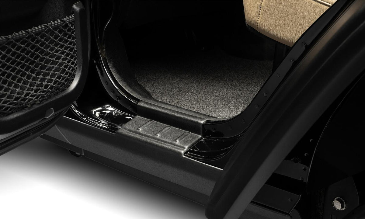 Bushwacker Jeep Wrangler JL Trail Armor Rocker Panel and Sill Plate Cover- Black - 14095
