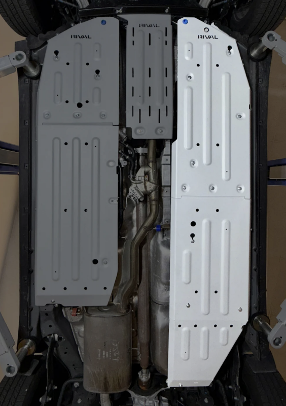 Rival 22-26 Ford Ranger Ford Maverick Hybrid Aluminum Driver Underside Skid Plate - 2333.1895.1