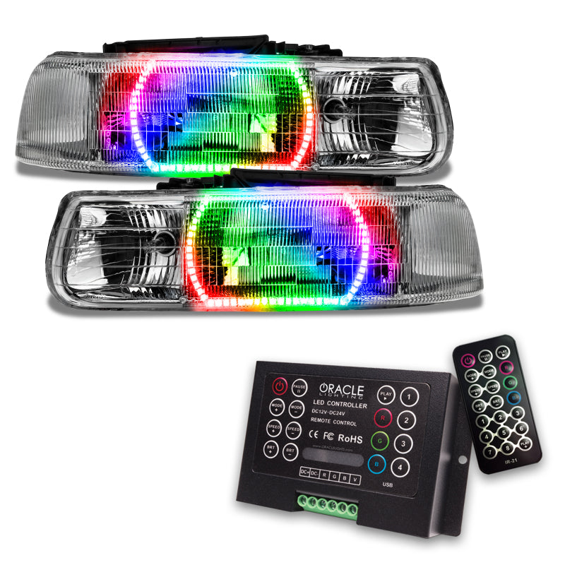 Oracle 00-06 Chevy Tahoe/GMC Yukon SMD HL - ColorSHIFT w/ 2.0 Controller SEE WARRANTY - 8166-333