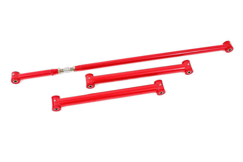 BMR 82-02 3rd Gen F-Body On-Car Adj. Rear Suspension Kit (Polyurethane) - Red - RSK032R by BMR Suspension