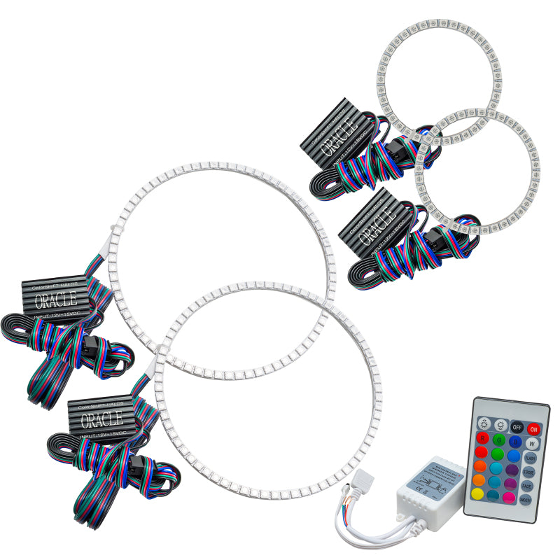 Oracle Volkswagen Golf GTI 98-04 Halo Kit - ColorSHIFT w/ Simple Controller SEE WARRANTY - 2530-504