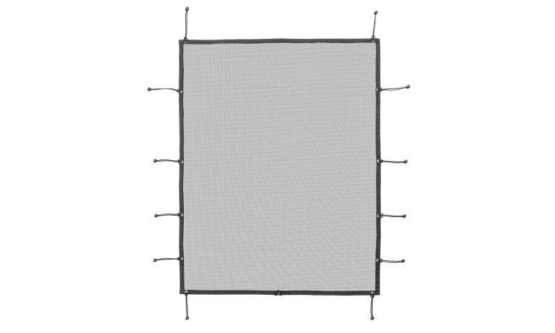 Rampage 97-06 Jeep Wrangler (TJ) 2-Door Mesh Shade Top - Black - 91818