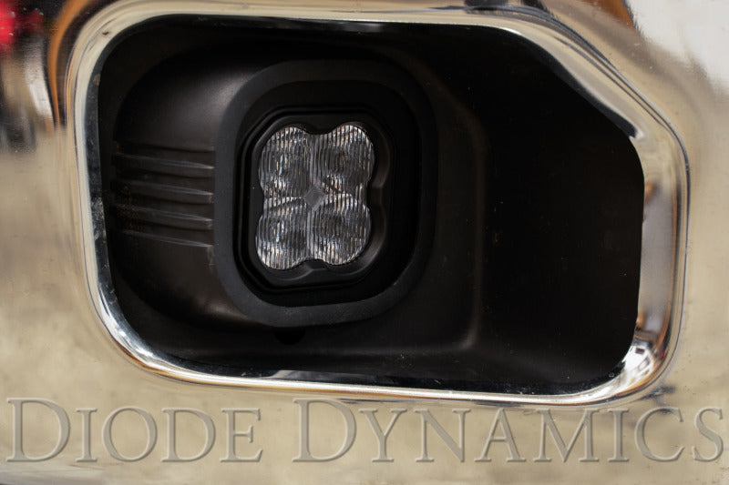 Diode Dynamics SS3 Sport Type SD Kit ABL - Yellow SAE Fog - DD7093 for 2011-2016 Ford F 250 - rear view
