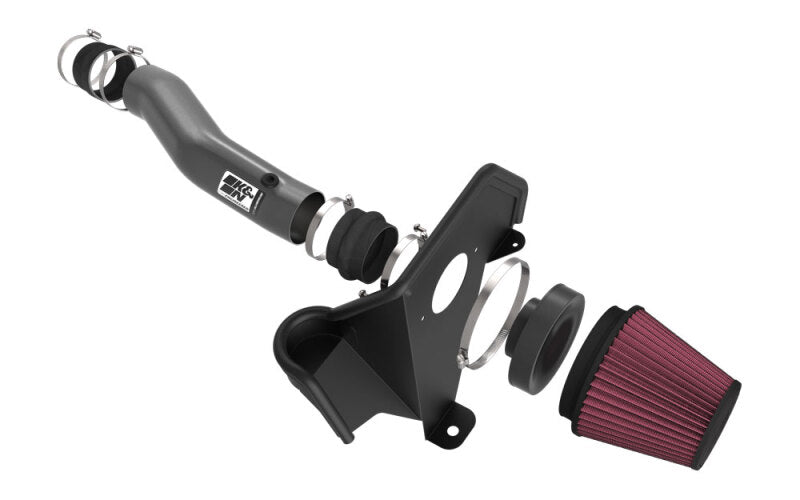 K&amp;N 22-24 Jeep Grand Cherokee L/WL 3.6L V6 Performance Air Intake System - 77-1587KC