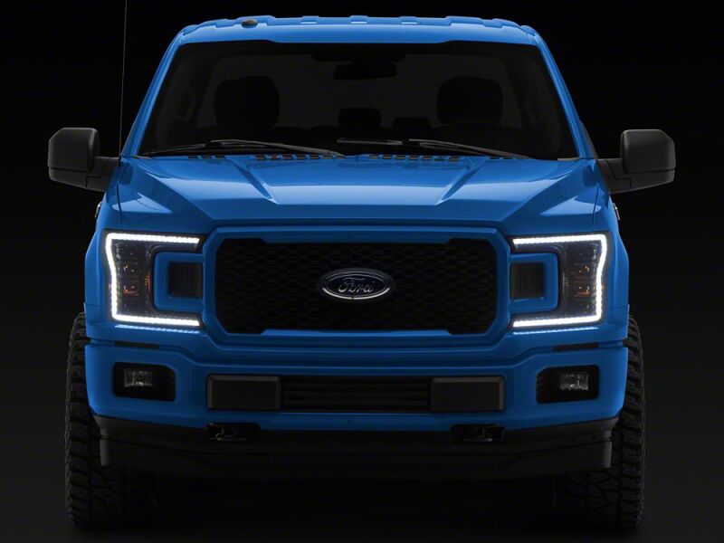 Raxiom 18-20 Ford F-150 CXR Series V2 LED Headlights- Black Housing- Clear Lens - T593905 - close-up view 7
