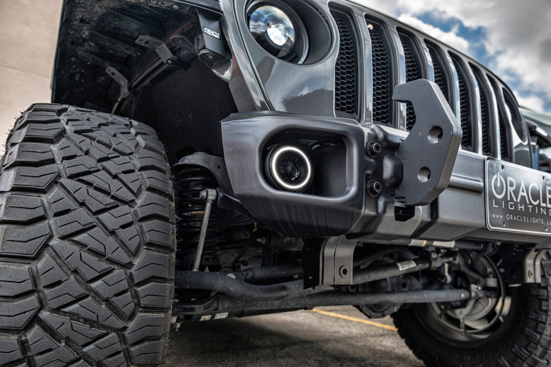 Oracle Jeep Wrangler JK/JL/JT High Performance W LED Fog Lights - ColorSHIFT - Dynamic SEE WARRANTY - 5846-332