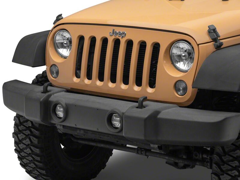 Raxiom 07-18 Jeep Wrangler JK Axial Series Vision LED Fog Lights - J189615 - close-up view 9
