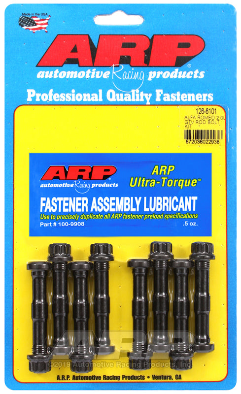 ARP Alfa Romeo 2.0L GTV Rod Bolt Kit - 126-6101 by ARP