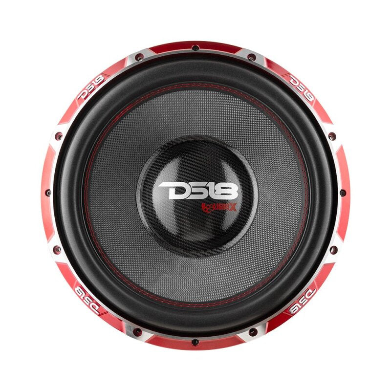 DS18 Hooligan Subwoofer 15in 4000 Watts RMS 1 ohm DVC - HOOL-X15.1DSPL - rear view